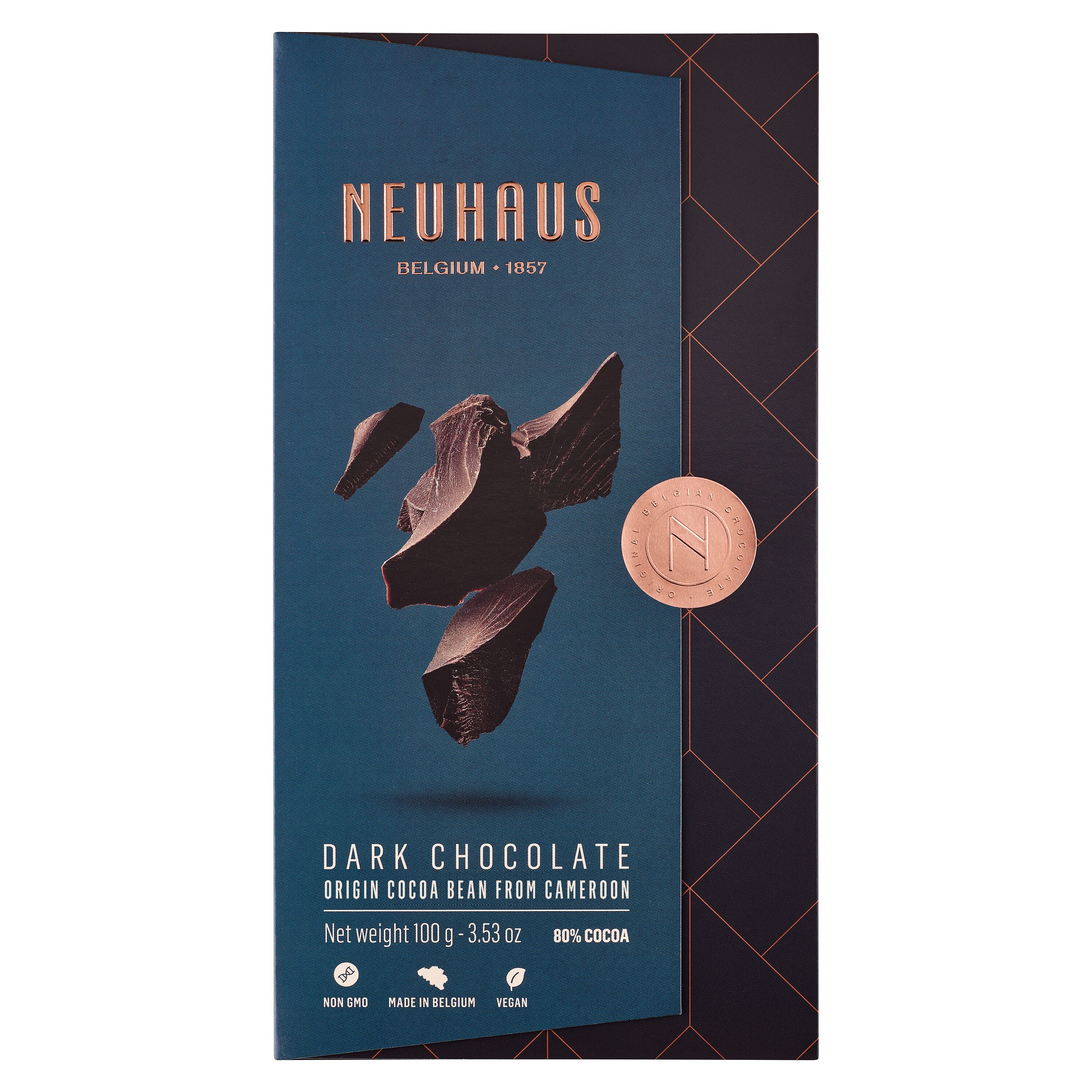 Dark Cameroon 80% Tablet | Neuhaus Chocolates